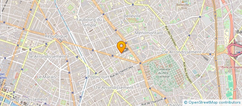 localisation de l'entreprise MONSIEUR SEBASTIEN DUPUIS  PARIS