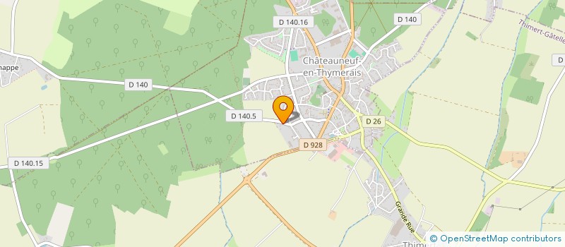 localisation de l'entreprise MONSIEUR SEBASTIEN DUPUIS-MOISAN à CHATEAUNEUF-EN-THYMERAIS