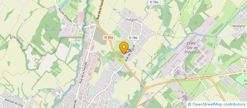 localisation de l'entreprise MONSIEUR SEBASTIEN DUQUENOY  SAINT-GENIS-POUILLY