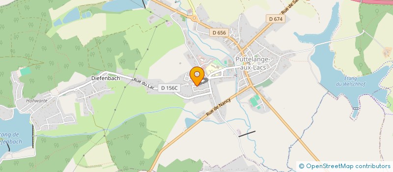 localisation de l'entreprise MONSIEUR SEBASTIEN DURAND  PUTTELANGE-AUX-LACS