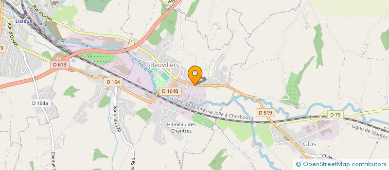 localisation de l'entreprise MONSIEUR SEBASTIEN DUREL  BEUVILLERS