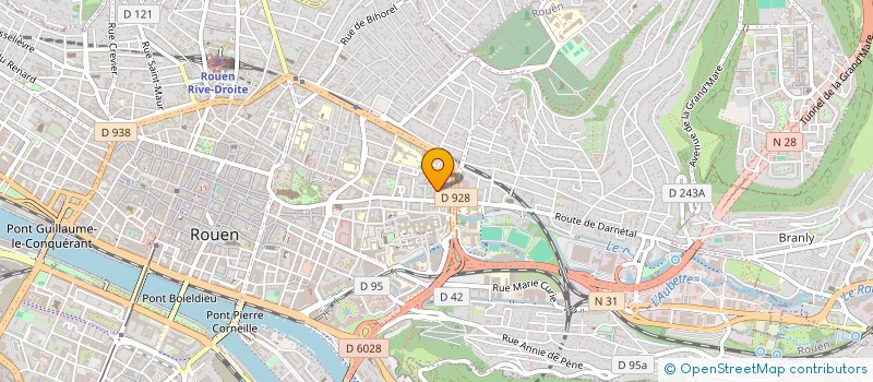 localisation de l'entreprise MONSIEUR SEBASTIEN DUROSE à ROUEN