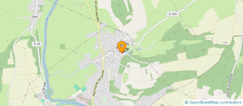 localisation de l'entreprise MONSIEUR SEBASTIEN DUROT  FLOING