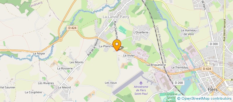 localisation de l'entreprise MONSIEUR SEBASTIEN DUVAL à LA LANDE PATRY