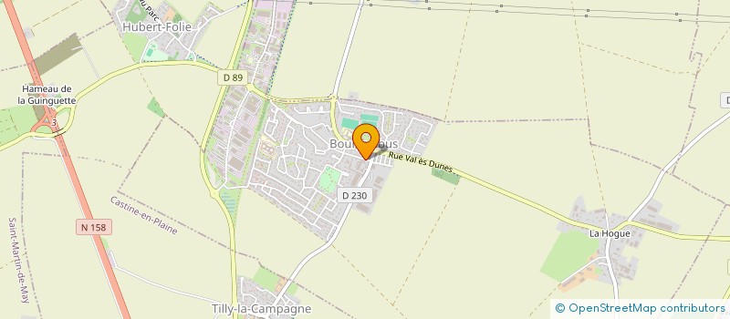 localisation de l'entreprise MONSIEUR SEBASTIEN DUVAL  CASTINE-EN-PLAINE