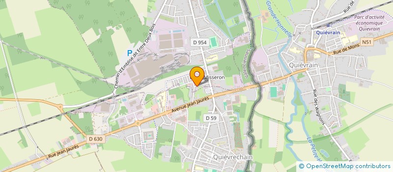 localisation de l'entreprise MONSIEUR SEBASTIEN DUVAL  CRESPIN