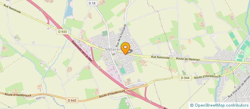 localisation de l'entreprise MONSIEUR SEBASTIEN DUVIVIER  METEREN