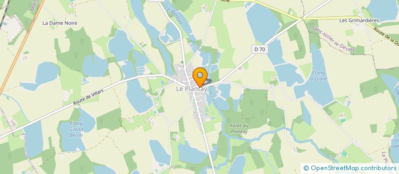 localisation de l'entreprise MONSIEUR SEBASTIEN DYLAS  LE PLANTAY