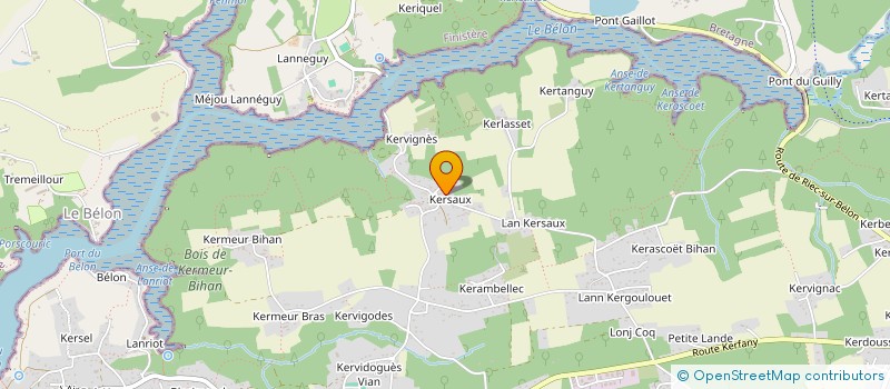 localisation de l'entreprise MONSIEUR SEBASTIEN EDEL  MOELAN-SUR-MER