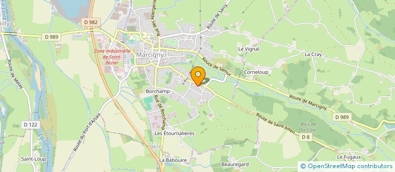 localisation de l'entreprise MONSIEUR SEBASTIEN EDOUARD à MARCIGNY