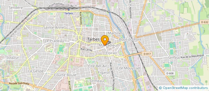 localisation de l'entreprise MONSIEUR SEBASTIEN EFOLOKO à TARBES