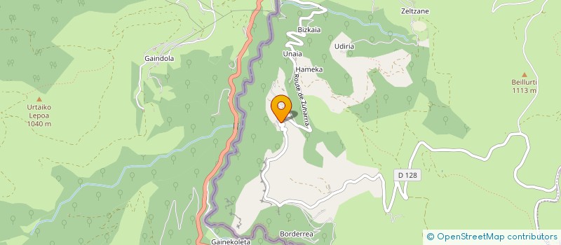 localisation de l'entreprise MONSIEUR SEBASTIEN EGOZCUE  ARNEGUY