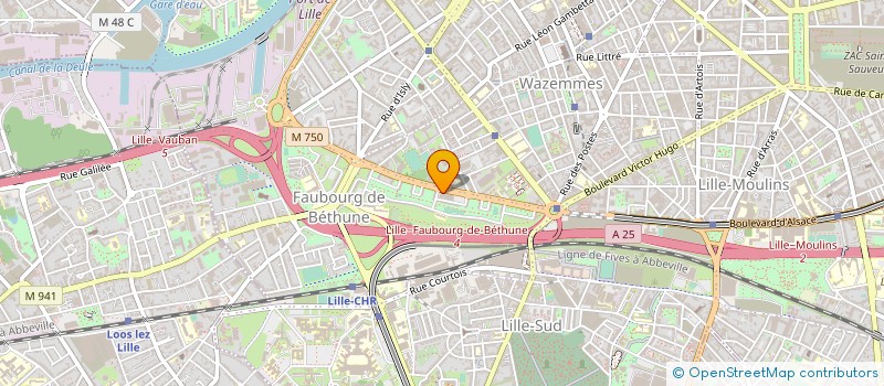 localisation de l'entreprise MONSIEUR SEBASTIEN EL HOUSNI à LILLE