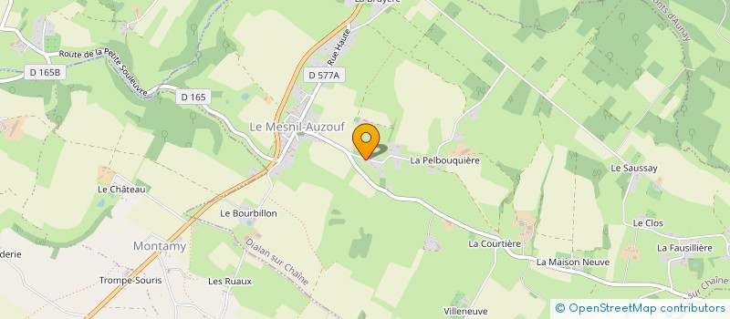 localisation de l'entreprise MONSIEUR SEBASTIEN ELIE  DIALAN SUR CHAINE