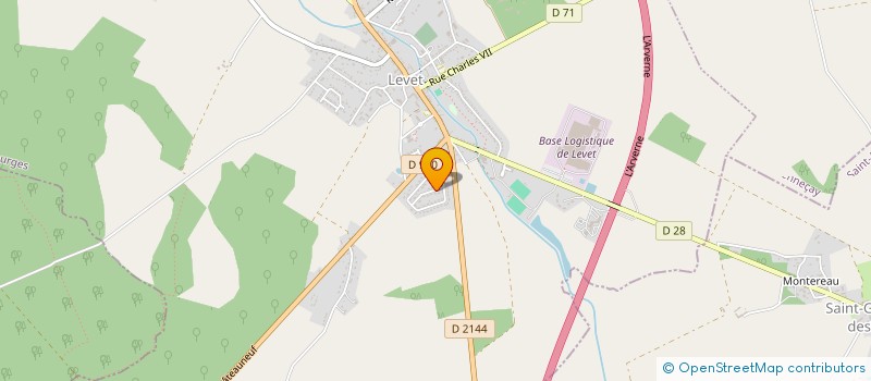 localisation de l'entreprise MONSIEUR SEBASTIEN ELISABETH  LEVET