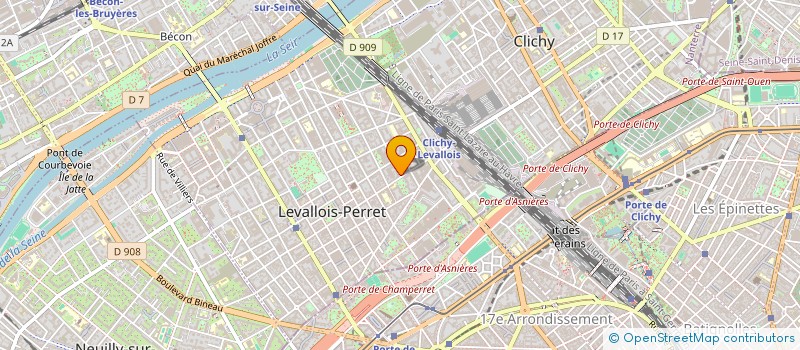 localisation de l'entreprise MONSIEUR SEBASTIEN ENGLER à LEVALLOIS-PERRET