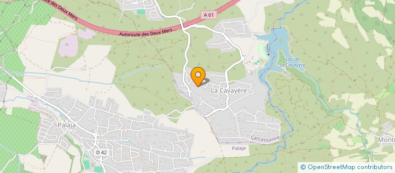 localisation de l'entreprise MONSIEUR SEBASTIEN ERARD  CARCASSONNE