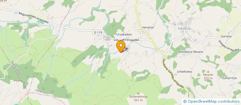 localisation de l'entreprise MONSIEUR SEBASTIEN ERROTABEHERE  HELETTE