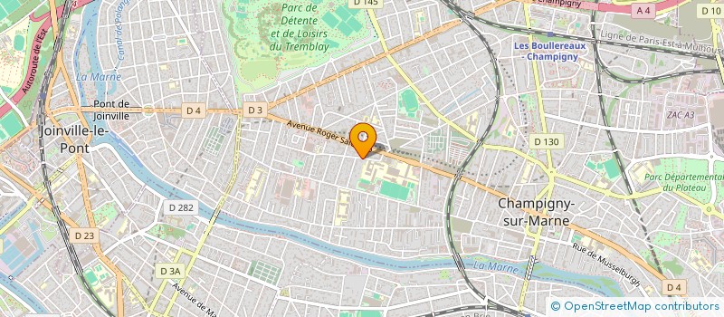 localisation de l'entreprise MONSIEUR SEBASTIEN ESNAULT  CHAMPIGNY-SUR-MARNE