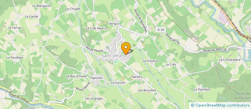 localisation de l'entreprise MONSIEUR SEBASTIEN ESPEISSE  SAINT-VERAND