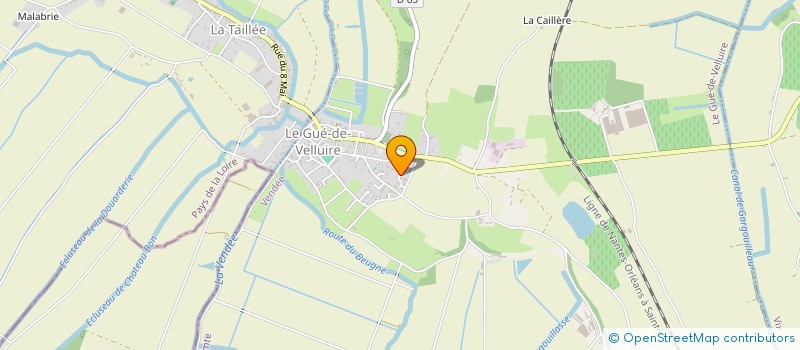 localisation de l'entreprise MONSIEUR SEBASTIEN ESTIOT  LE GUE-DE-VELLUIRE