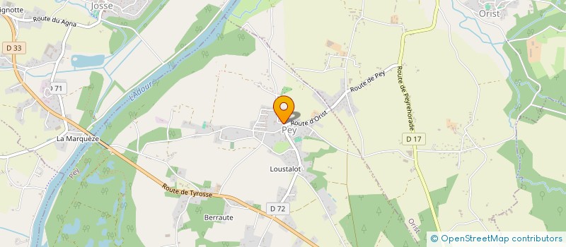 localisation de l'entreprise MONSIEUR SEBASTIEN ETCHART  HABAS