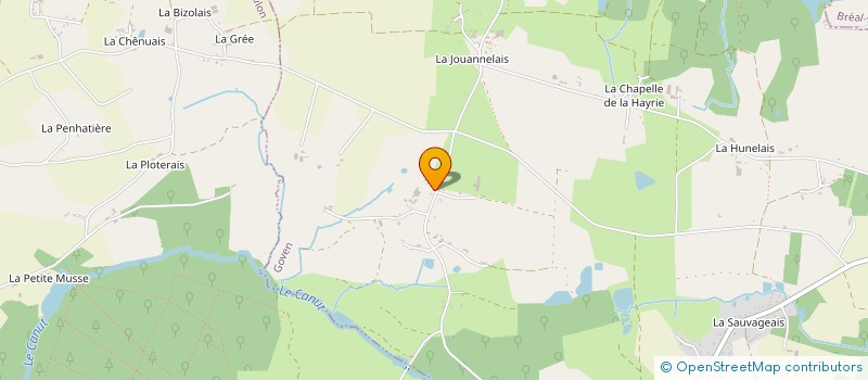 localisation de l'entreprise MONSIEUR SEBASTIEN ETIENNE  BAULON