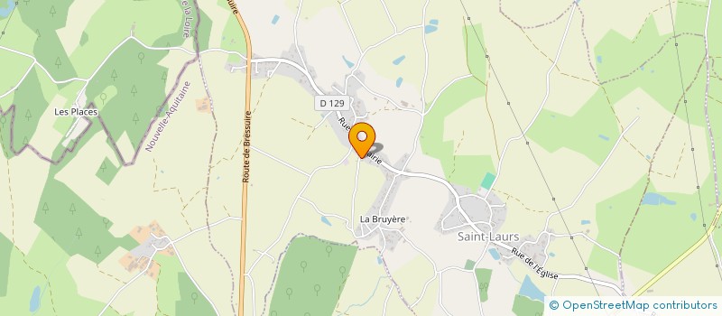 localisation de l'entreprise MONSIEUR SEBASTIEN ETIENNE  SAINT-LAURS