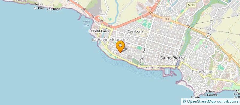 localisation de l'entreprise MONSIEUR SEBASTIEN ETIENNE à SAINT-PIERRE