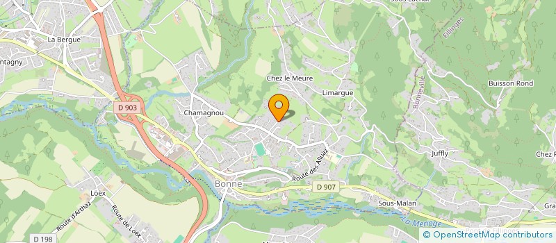 localisation de l'entreprise MONSIEUR SEBASTIEN ETIENNE  BONNE