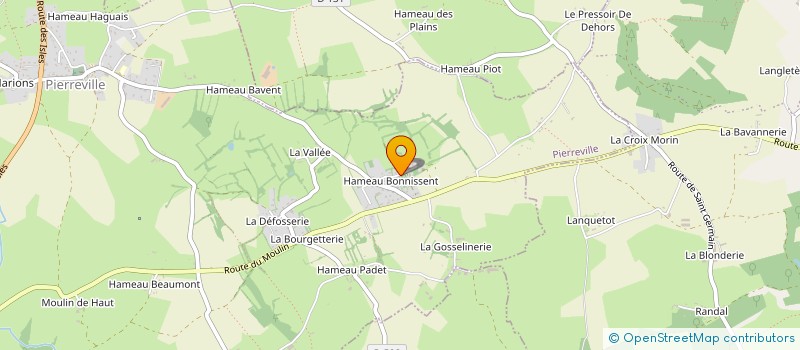 localisation de l'entreprise MONSIEUR SEBASTIEN EUSTACHE  PIERREVILLE