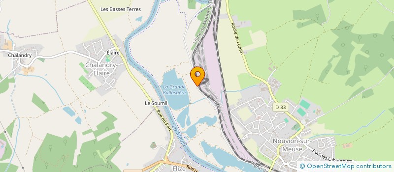 localisation de l'entreprise MONSIEUR SEBASTIEN EVRARD  NOUVION-SUR-MEUSE