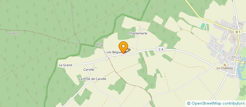 localisation de l'entreprise MONSIEUR SEBASTIEN FACIONE  CHIZE