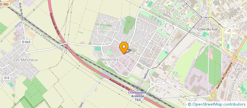 localisation de l'entreprise MONSIEUR SEBASTIEN FALEMPE  BEZANNES