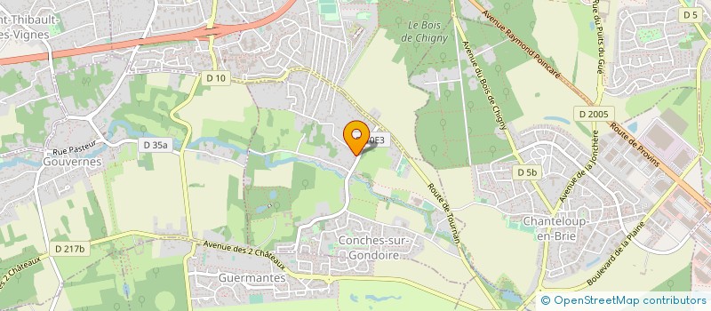 localisation de l'entreprise MONSIEUR SEBASTIEN FALOVIEZ  CONCHES-SUR-GONDOIRE