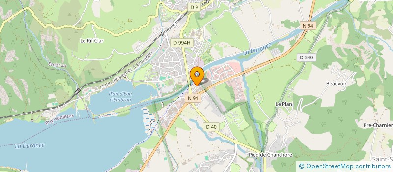 localisation de l'entreprise MONSIEUR SEBASTIEN FARNAUD à EMBRUN