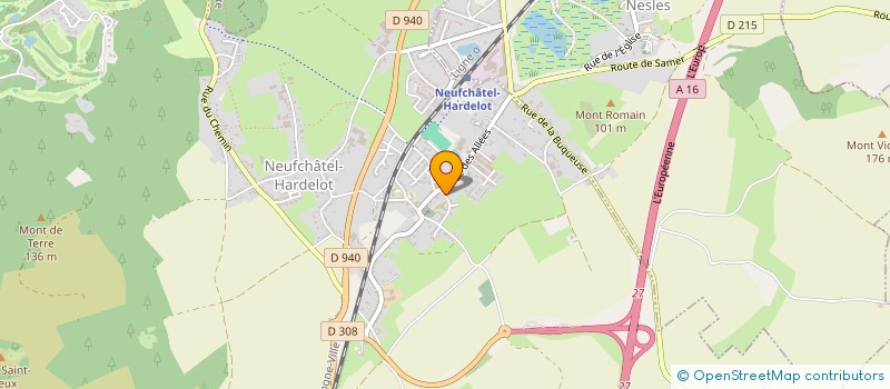 localisation de l'entreprise MONSIEUR SEBASTIEN FASQUELLE à NEUFCHATEL-HARDELOT
