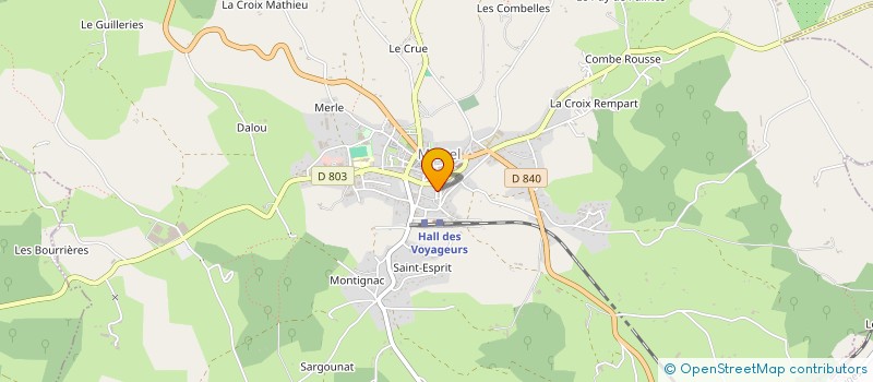 localisation de l'entreprise MONSIEUR SEBASTIEN FASSY  MARTEL