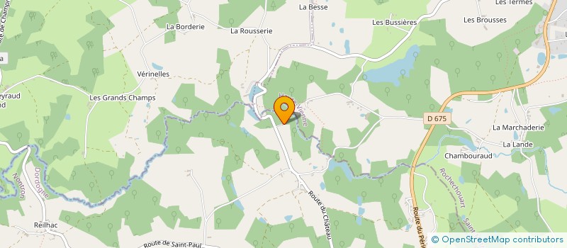 localisation de l'entreprise MONSIEUR SEBASTIEN FAUCHER  CHAMPNIERS-ET-REILHAC