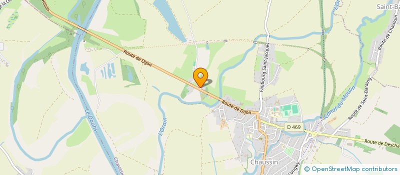 localisation de l'entreprise MONSIEUR SEBASTIEN FAUCHER  CHAUSSIN