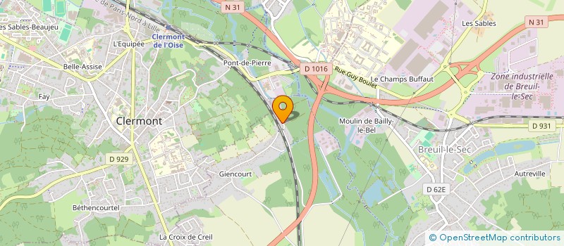 localisation de l'entreprise MONSIEUR SEBASTIEN FAULON  ETOUY