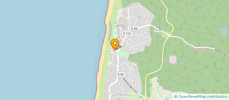 localisation de l'entreprise MONSIEUR SEBASTIEN FAURE  SEIGNOSSE