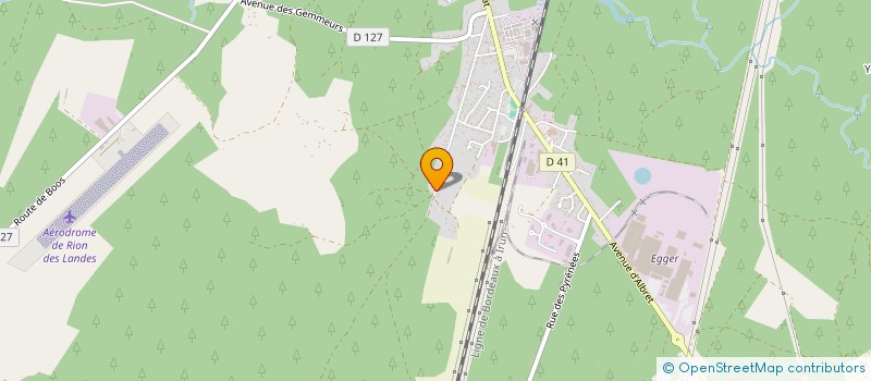 localisation de l'entreprise MONSIEUR SEBASTIEN FAVA  RION-DES-LANDES