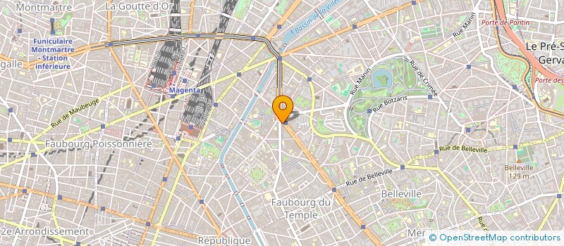 localisation de l'entreprise MONSIEUR SEBASTIEN FAVRE  PARIS