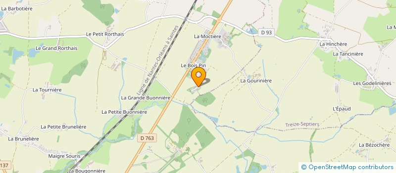 localisation de l'entreprise MONSIEUR SEBASTIEN FELLY à MONTAIGU-VENDEE