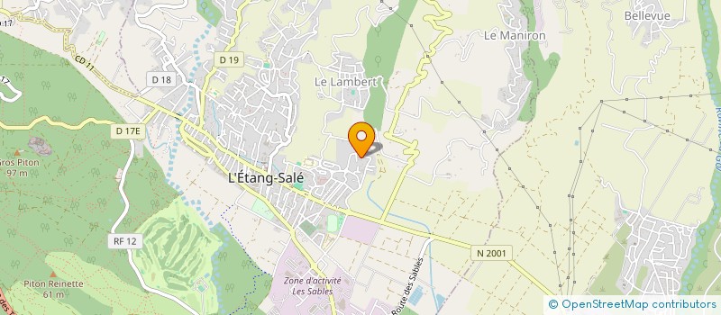 localisation de l'entreprise MONSIEUR SEBASTIEN FER à L'ETANG-SALE