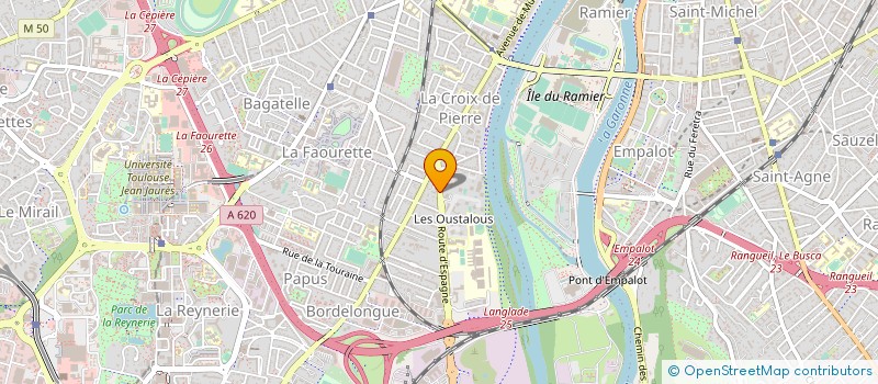 localisation de l'entreprise MONSIEUR SEBASTIEN FERNAND à TOULOUSE