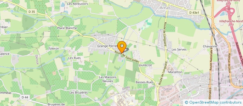 localisation de l'entreprise MONSIEUR SEBASTIEN FERRAND  ARNAS