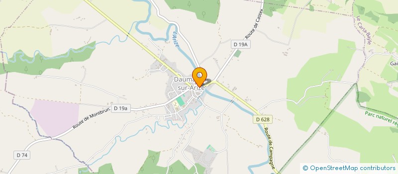 localisation de l'entreprise MONSIEUR SEBASTIEN FERRASSE à DAUMAZAN-SUR-ARIZE