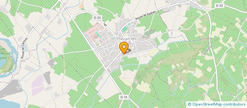 localisation de l'entreprise MONSIEUR SEBASTIEN FERRE  THEZAN-LES-BEZIERS